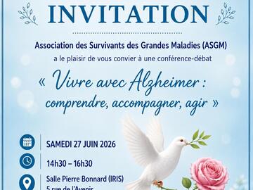 Conférence « Vivre avec Alzheimer : comprendre, accompagner, agir »