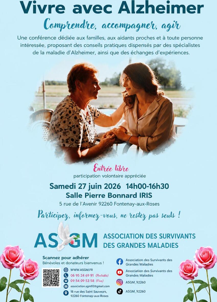 Conférence « Vivre avec Alzheimer : comprendre, accompagner, agir »